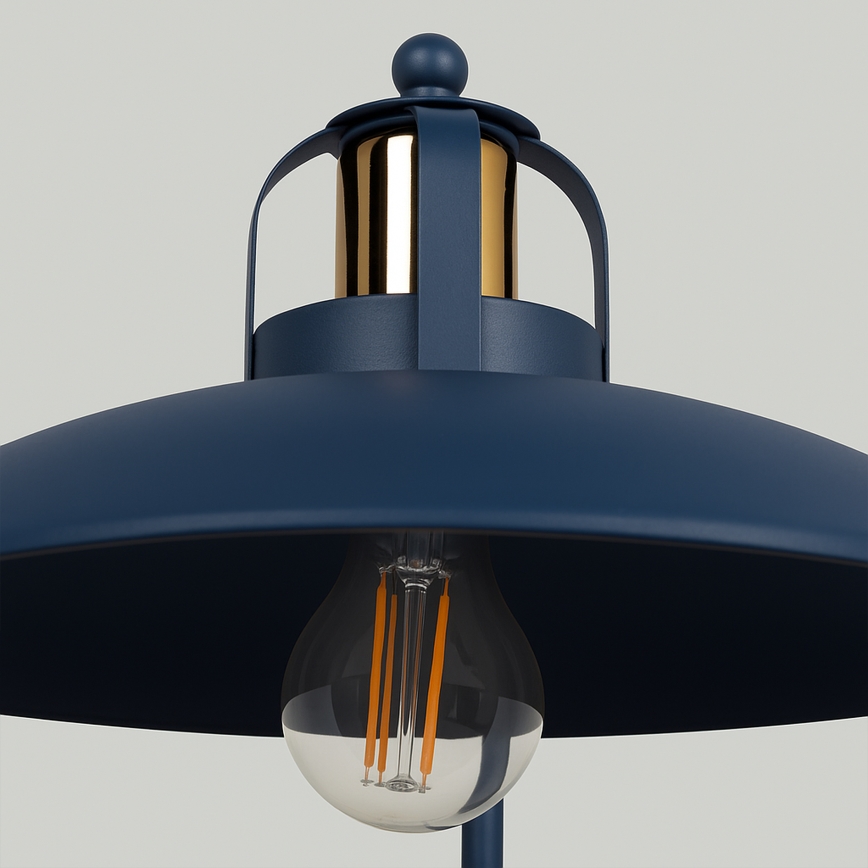 Brilagi - LED Lampada da tavolo FLAMENGO 1xE27/60W/230V blu