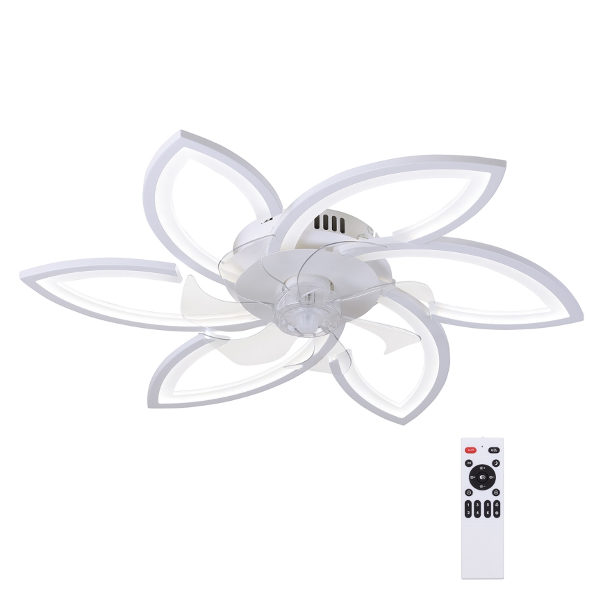 Brilagi - Lampada da soffitto dimmerabile a LED con ventilatore LED/50W/230V 3000-6500K bianco + telecomando