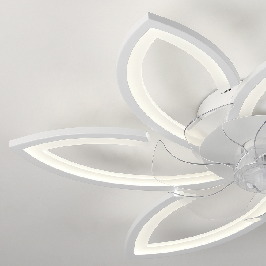 Brilagi - Lampada da soffitto dimmerabile a LED con ventilatore LED/50W/230V 3000-6500K bianco + telecomando