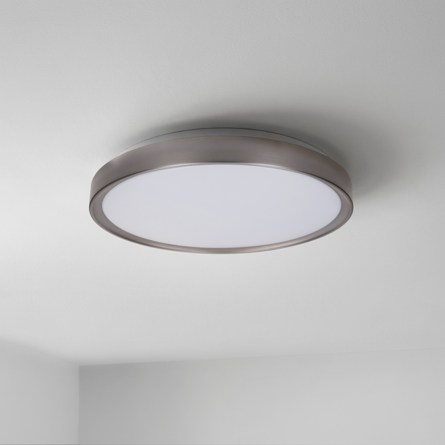 Brilagi - Plafoniera LED dimmerabile FANCIA LED/48W/230V 3000-6500K diam. 39 cm antracite + telecomando