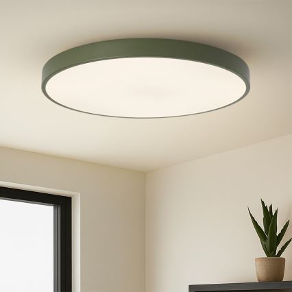 Brilagi - Lampada LED dimmerabile POOL SMART LED/128W/230V Ø 100 cm 3000–6000K Wi‑Fi Tuya + telecomando verde