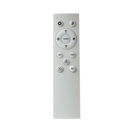 Brilagi - Plafoniera dimmerabile a LED POOL SMART LED/48W/230V 40 cm 3000-6000K Wi-Fi Tuya + telecomando nera