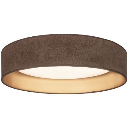 Brilagi - plafoniera LED dimmerabile VELVET SMARTIX LED/24W/230V 3000-6000K Ø 45 cm marrone/oro Wi-Fi Tuya Beacon + telecomando