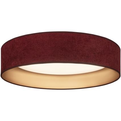 Brilagi - Plafoniera LED dimmerabile VELVET SMART VARI LED/24W/230V 3000-6500K Ø 45 cm bordeaux/oro + telecomando