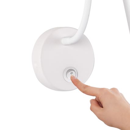 Brilagi - LED Lampada flessibile da muro MAYA LED/3W/230V 4000K bianco