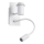 Brilagi - LED Lampada flessibile da muro NUBILA 1xE27/25W/230V + LED/3W bianco