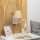 Brilagi - LED Lampada flessibile da muro NUBILA 1xE27/25W/230V + LED/3W bianco/marrone chiaro