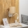 Brilagi - LED Lampada flessibile da muro NUBILA 1xE27/25W/230V + LED/3W bianco/marrone chiaro