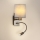 Brilagi - LED Lampada flessibile da muro NUBILA 1xE27/25W/230V + LED/3W cromo opaco/grigio