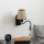 Brilagi - LED Lampada flessibile da muro NUBILA 1xE27/25W/230V + LED/3W nero/marrone
