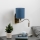 Brilagi - LED Lampada flessibile da muro NUBILA 1xE27/25W/230V+ LED/3W ottone/blu scuro