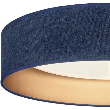 Brilagi - Plafoniera LED dimmerabile VELVET SMARTIX STARS LED/24W/230V 3000-6000K Ø 45 cm blu/oro Wi-Fi Tuya Beacon + telecomando