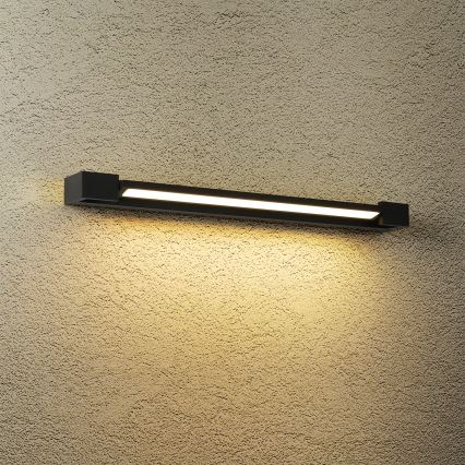 Brilagi - Illuminazione a LED per specchio da bagno AQUA LINE LED/18W/230V 60 cm IP44 nero CRI 90
