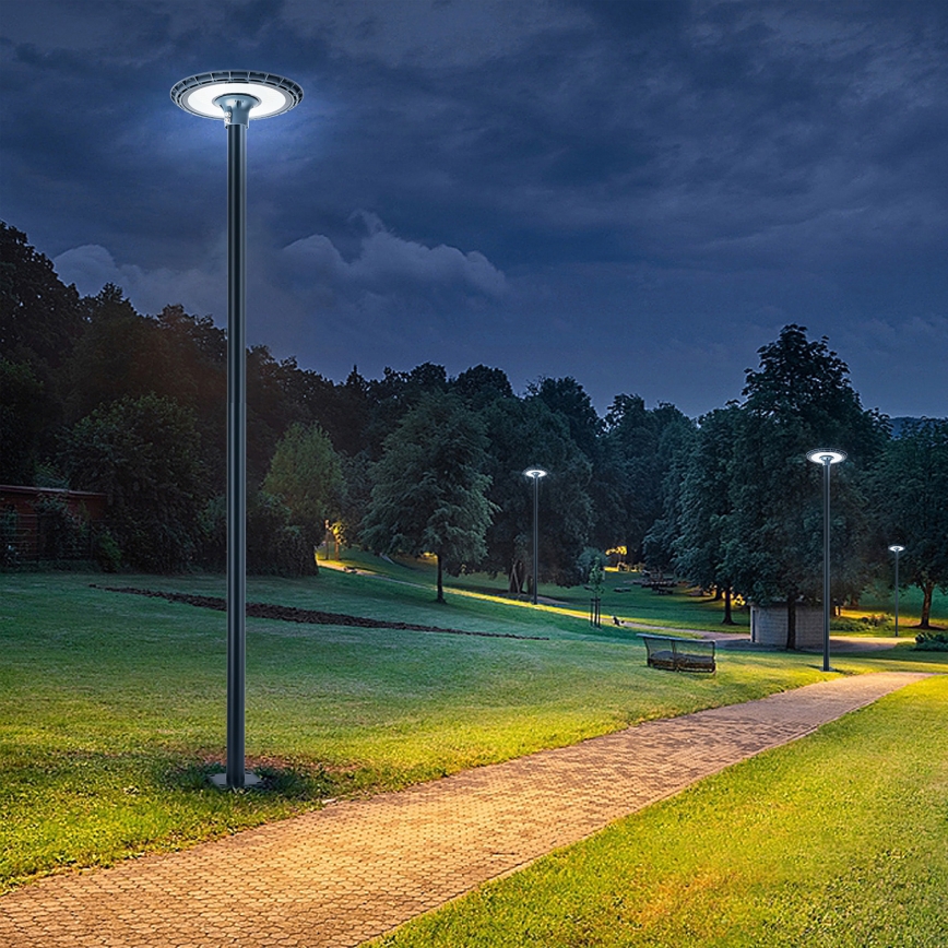 Brilagi - Lampadaire LED extérieur pour rue avec mât de 3 m URBANSPARK LED/120W/230V anthracite IP65