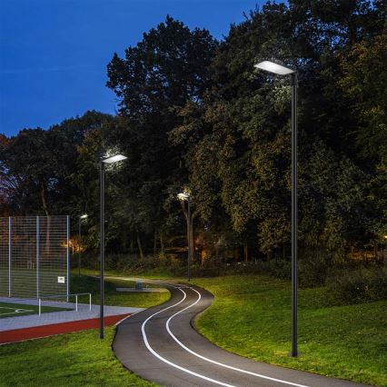 Brilagi - Lampadaire d'extérieur LED avec poteau articulé 4 m URBANLIGHT LED/200W/230V noir IP65