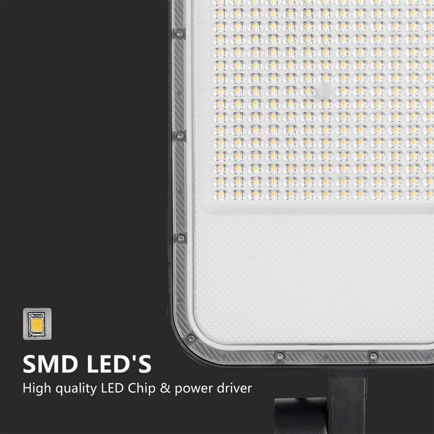 Brilagi - Lampadaire d'extérieur LED avec poteau articulé 4 m URBANLIGHT LED/200W/230V noir IP65