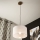 Brilagi - LED Lampadario a cavo ANTHONY 1xE27/60W/230V rovere noce/bianco