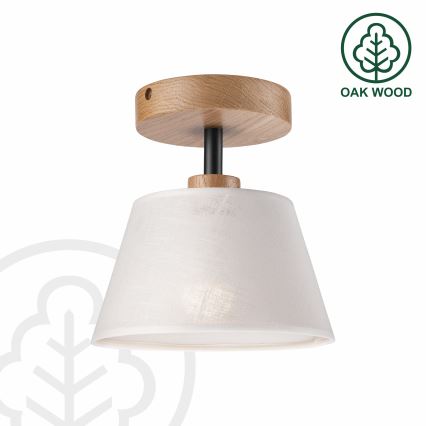 Brilagi - LED  Lampadario a plafone ANTHONY 1xE14/60W/230V quercia/bianco