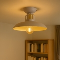 Brilagi - LED Lampadario a plafone FLAMENGO 1xE27/60W/230V beige