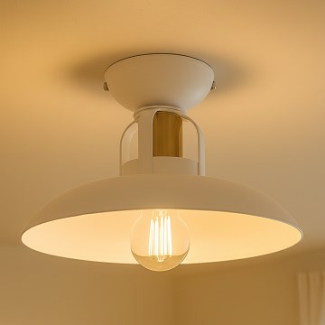 Brilagi - LED Lampadario a plafone FLAMENGO 1xE27/60W/230V bianco