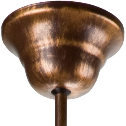 Brilagi - LED Lampadario a sospensione con catena ANTICO 5xE27/60W/230V patina di bronzo