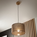 Brilagi - LED Lampadario a sospensione con filo ANTHONY 1xE27/60W/230V quercia/marrone