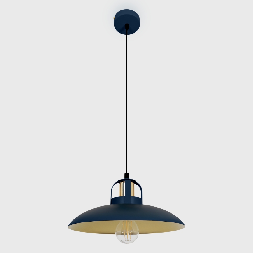 Brilagi - LED Lampadario a sospensione con filo FLAMENGO 1xE27/60W/230V blu