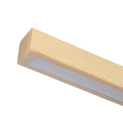 Brilagi - Lampadario dimmerabile LED a sospensione con cavo OAK SMART LED/30W/230V Wi-Fi Tuya rovere + telecomando