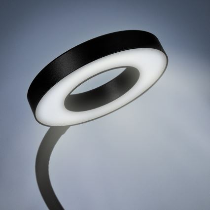 Brilagi -LED Lampe à pince dimmable ORBELA LED/8W/5V 3000/4000/5000K noire