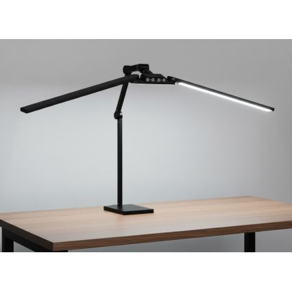 Brilagi - Lampe de bureau tactile dimmable à LED VARIO LED/24W/230V 3000-6500K CRI 92 noire