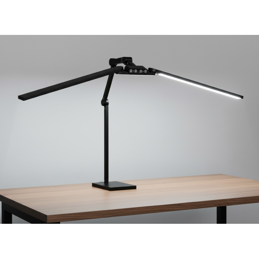 Brilagi - Lampe de bureau tactile dimmable à LED VARIO LED/24W/230V 3000-6500K CRI 92 noire
