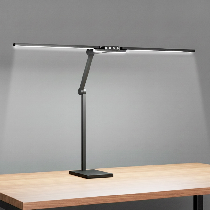 Brilagi - Lampe de bureau tactile dimmable à LED VARIO LED/24W/230V 3000-6500K CRI 92 noire