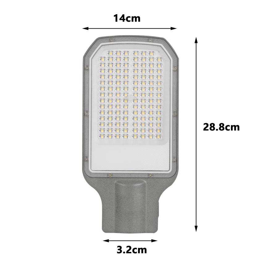 BRILAGI - LED Lampe de rue extérieure URBANLIGHT LED/50W/230V grise IP65