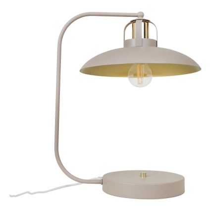 Brilagi - LED Lampe de table FLAMENGO 1xE27/60W/230V beige