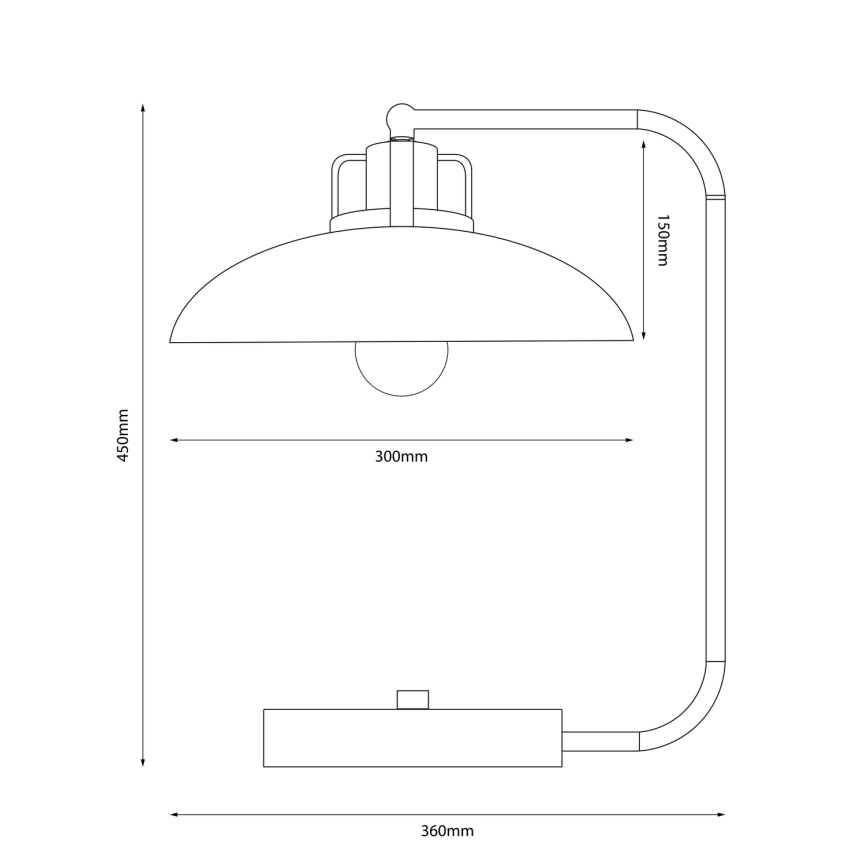 Brilagi - LED Lampe de table FLAMENGO 1xE27/60W/230V beige