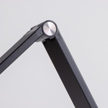 Brilagi - Lampe de table tactile LED dimmable avec charge sans fil QI MODO CHARGE LED/7W/5V 3000/4000/6000K noire