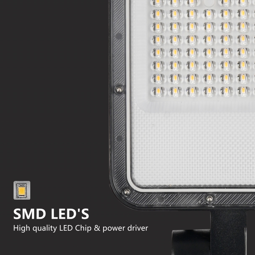 Brilagi - Lampe LED d'extérieur pour voirie avec mât de 3 m et bras articulé URBANLIGHT LED/50W/230V noir IP65