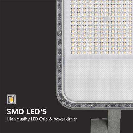 Brilagi - Lampione stradale a LED da esterno con giunto URBANLIGHT LED/200W/230V grigio IP65