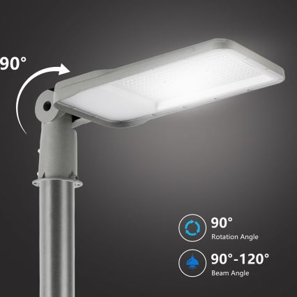 Brilagi - Lampione stradale a LED da esterno con giunto URBANLIGHT LED/200W/230V grigio IP65
