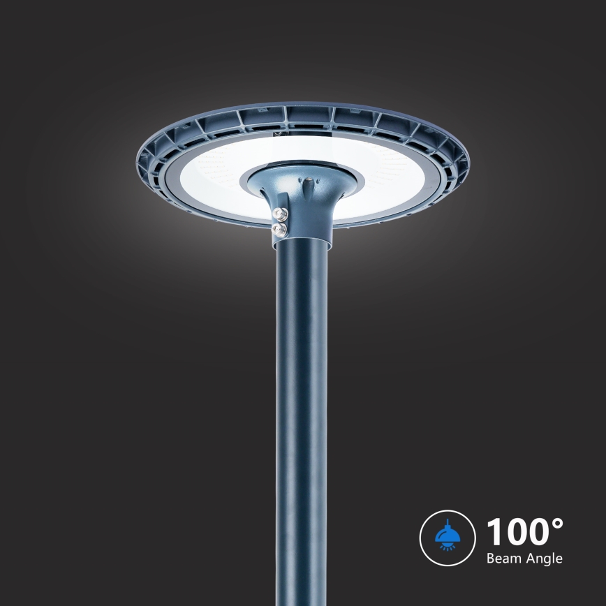 Brilagi - Lampione stradale LED da esterno con palo da 5 m URBANSPARK LED/120W/230V antracite IP65