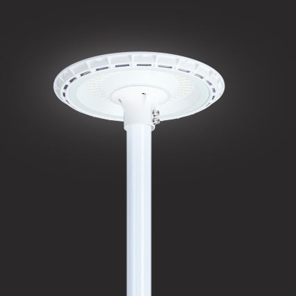 Brilagi - Lampione stradale LED da esterno con palo da 3 m URBANSPARK LED/120W/230V bianco IP65
