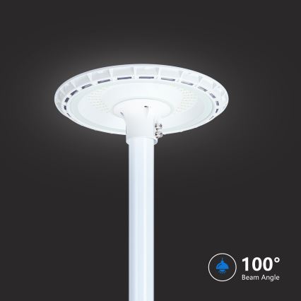 Brilagi - Lampione stradale LED da esterno con palo da 3 m URBANSPARK LED/120W/230V bianco IP65