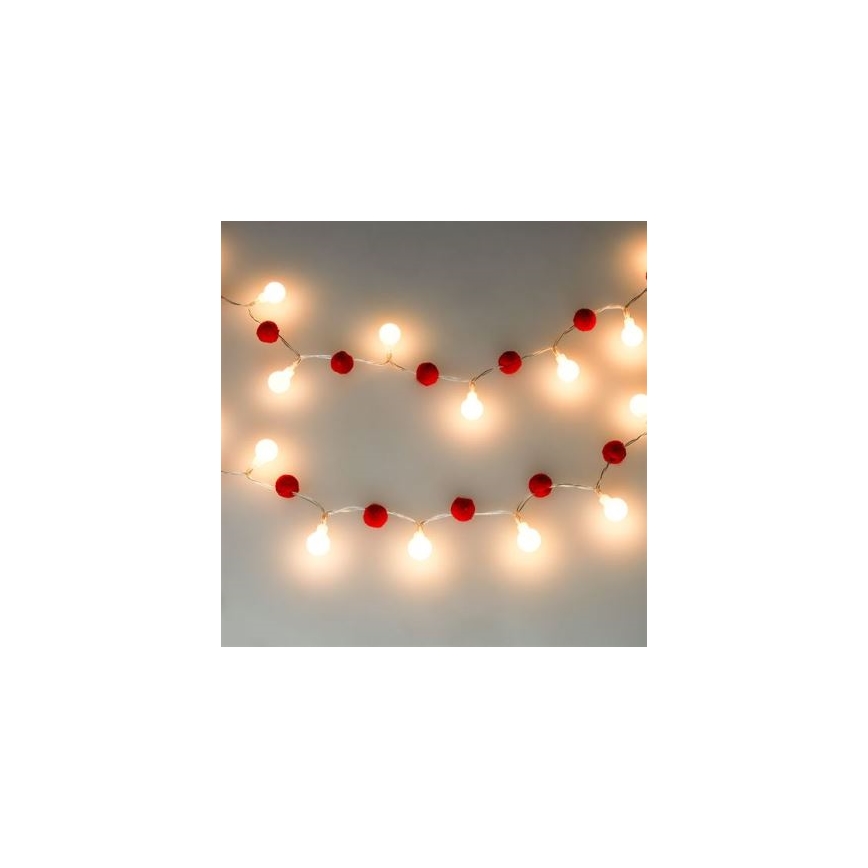 Brilagi - LED  Lichterkette 20xLED/2xAA 1,8m warmweiß