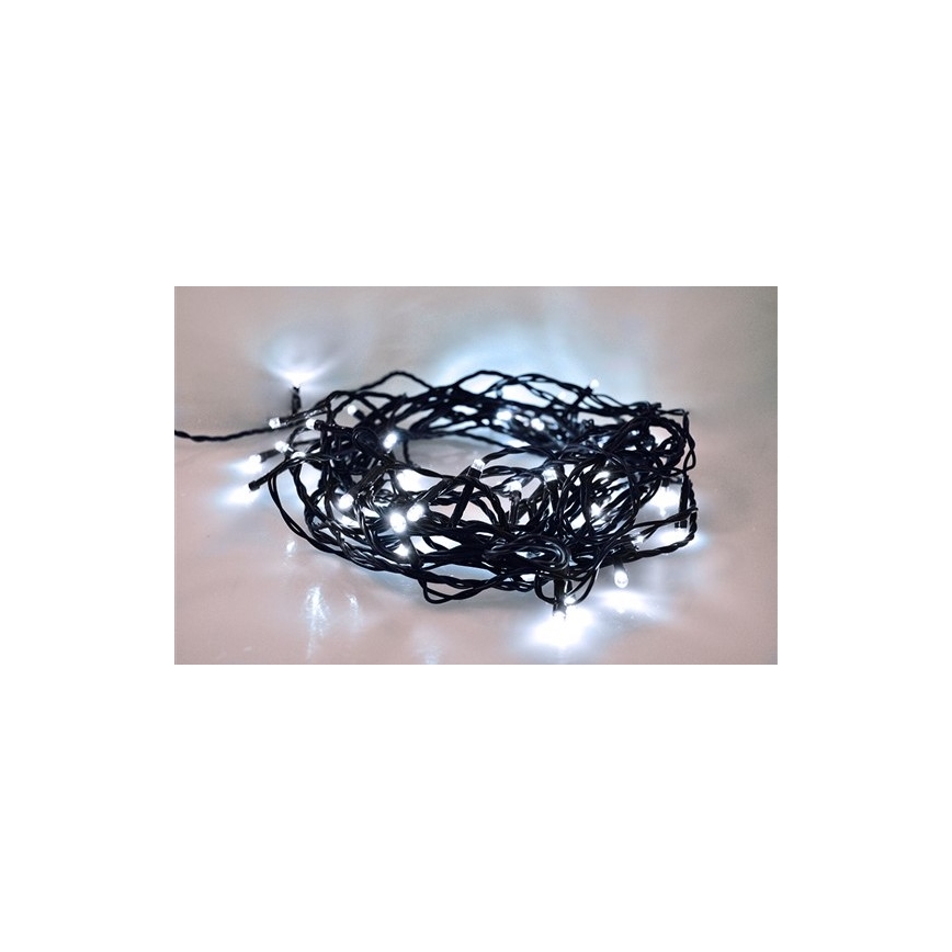 Brilagi - LED-Lichterkette für den Außenbereich, 100 LEDs, 8 Funktionen, 13 m, IP44, kaltweiß