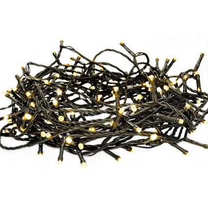 Brilagi - LED-Lichterkette für den Außenbereich, 100 LEDs, 8 Funktionen, 13 m, IP44, warmweiß