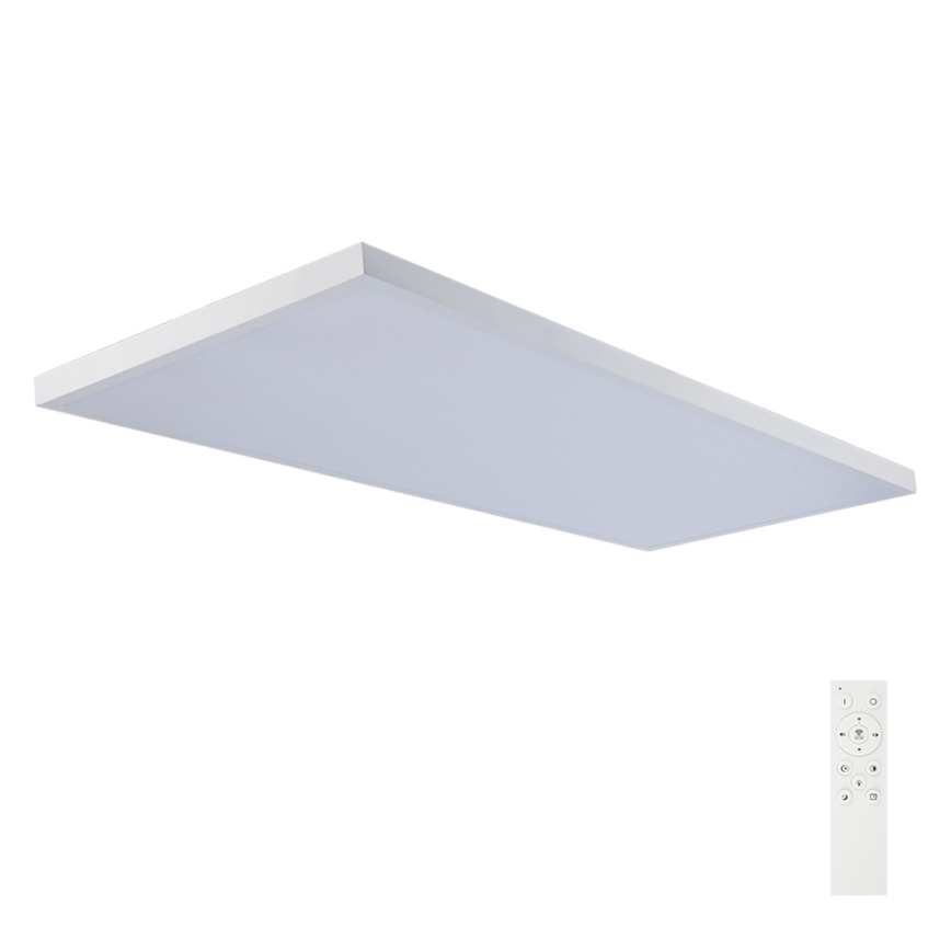 Brilagi - Plafonnier LED dimmable pour salle de bains FRAME SMART LED/96W/230V 120x60 cm 3000-6000K IP44 blanc + télécommande