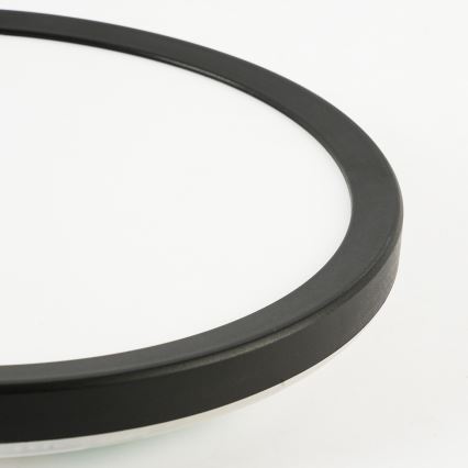 Brilagi - Luminaire LED dimmable avec capteur de mouvement et crépuscule ULTRA SLIM LED/24W/230V Ø 42 cm + télécommande