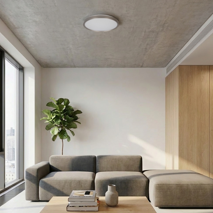 Brilagi - plafonnier LED dimmable FANCIA LED/48W/230V 3000–6500K Ø 39 cm anthracite + télécommande