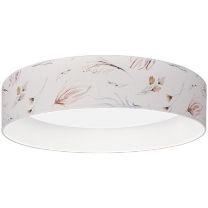 Brilagi - Plafonnier LED dimmable VELVET SMARTIX STARS LED/36W/230V 3000-6000K Ø 55 cm blanc/motifs floraux Wi-Fi Tuya Beacon + télécommande