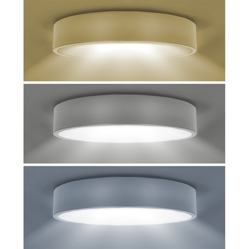 Brilagi - Plafonnier LED dimmable POOL SMART LED/60W/230V 50 cm 3000-6000K Wi-Fi Tuya + télécommande blanc